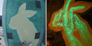 Glow-In-The-Dark Murals That Will Surprise You At Night