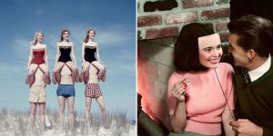 Photographer Weronika Gęsicka Takes Corny American Photography And Manipulates It Into Something Surreal And Uncomfortable
