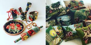Swedish Designer Transforms Retro-Styled Household Appliances Into Series Of Cross-Stitch Art