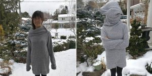 “Leave Me Alone Sweater” By Ruth Grace