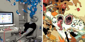 Biting Illustrations That Uncover All Of The Human Essences In Modern World