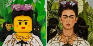 Artist Playfully Reimagines Classic Art Paintings As LEGO People