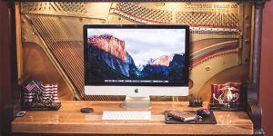 Guy Transforms 1907 Upright Piano Into A Luxurious Desk