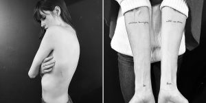 Tiny, Super Minimalist Tattoos That Are Subtle But Striking