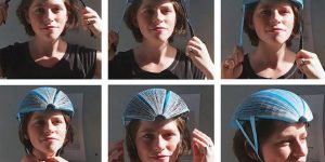 EcoHelmet: Portable Paper Head Protection For Cyclists