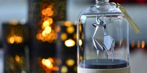 Florigami: Wonderful, Intricate Origami Animals That Live In Glass Bell Jars