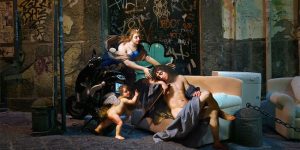 Heroes Of Classical Paintings Transported To The Streets Of Modern Napoli By Alexey Kondakov