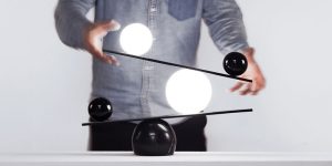 The Balance Lamp: A Lamp That Creates A Look Of Balance Between Dark And Light