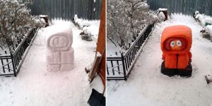 Someone Has Made This Snow Kenny From The 'South Park'