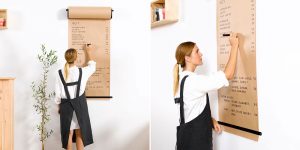 Use This Paper Roll Holder To Create A Fun Place To Write Lists Or Sketch Ideas