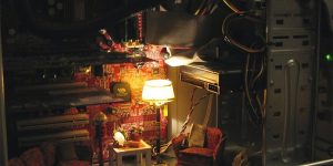 Tiny Living Room Makes Its Way Inside PC