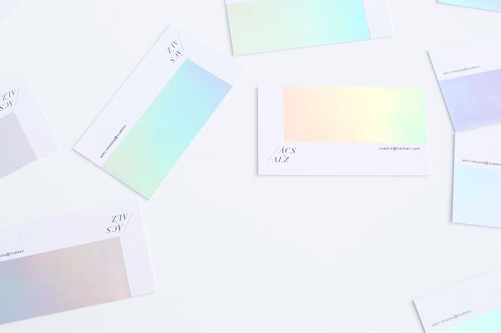This Photographer’s Business Card Changes Color Constantly And Never ...