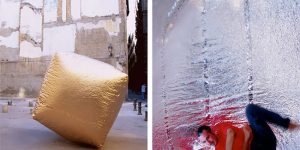 This Tiny Prefab Home Inflates Itself With Body Heat