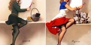 When Pin-Ups Meet Harry Potter Cosplay