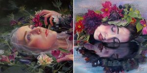 Hauntingly Beautiful Ophelia Paintings Seduce You From Beneath The Water’s Surface