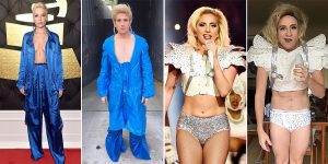 Actor Tom Lenk Recreates Celebrity Outfits Using Stuff He Finds At Home