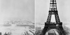 Building Of The Eiffel Tower In Stunning & Must-See Historical Photographs