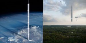 New York Architects Plan Enormous Skyscraper Hanging From An Asteroid In Space
