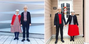 Couple Married 37 Years Always Dresses In Matching Outfits & They're Stealing Hearts On Instagram
