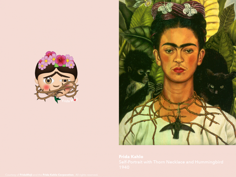 Frida Kahlo Infiltrates The Snapchat Generation With A New Set Of Emoji ...