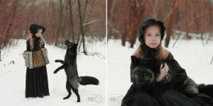 Fox Tales: Charming Portrait Series By Darja Bilyk