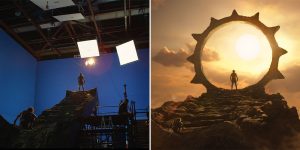 Gods Of Egypt Movie Before And After Special Effects