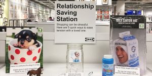 Guy Hilariously Trolls IKEA By Installing A Fake “Relationship Saving Station”, And It Might Just Save Your Marriage