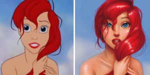 Illustrator Repaints Disney Princesses In Her Unique Style