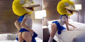 The Psyduck Pokemon Sexy Cosplay By Beautiful Helena Steele