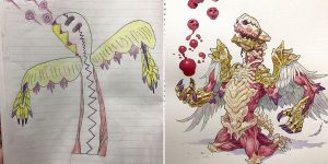 Symphogear Art Designer Thomas Romain Redraws Sons' Character Designs