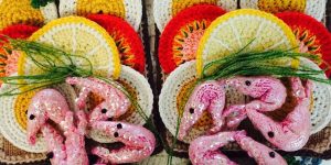 Crocheted Food Art By Kate Jenkins