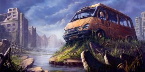 Artefacts Of The Dark Ages: The Post-Apocalyptic Worlds Of Nikita Postupkin