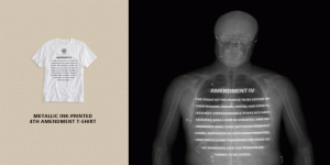Underclothes That Display The 4th Amendment When X-Rayed By TSA
