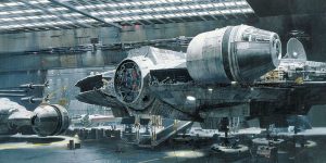 The Hand-Painted Scenes of The Original Star Wars Trilogy That Made Us Believe It Was Real