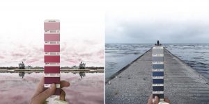 Graphic Designer Andrea Antoni Finds Pantone Colors In The Natural Landscapes