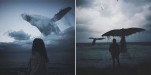 Artist Hussam Eissa Creates Dark And Surreal Collages That Bring Spectacular Scenes To Life
