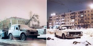 A Small Town In Siberia Keeps It's Own Secrets At Night In Surreal Photographs By Vlad Tretiak