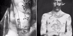 Tatted Up In Victorian Times: Fascinating Photos Show The Work Of One Of Britian's First Tattoo Artists Sutherland Macdonald