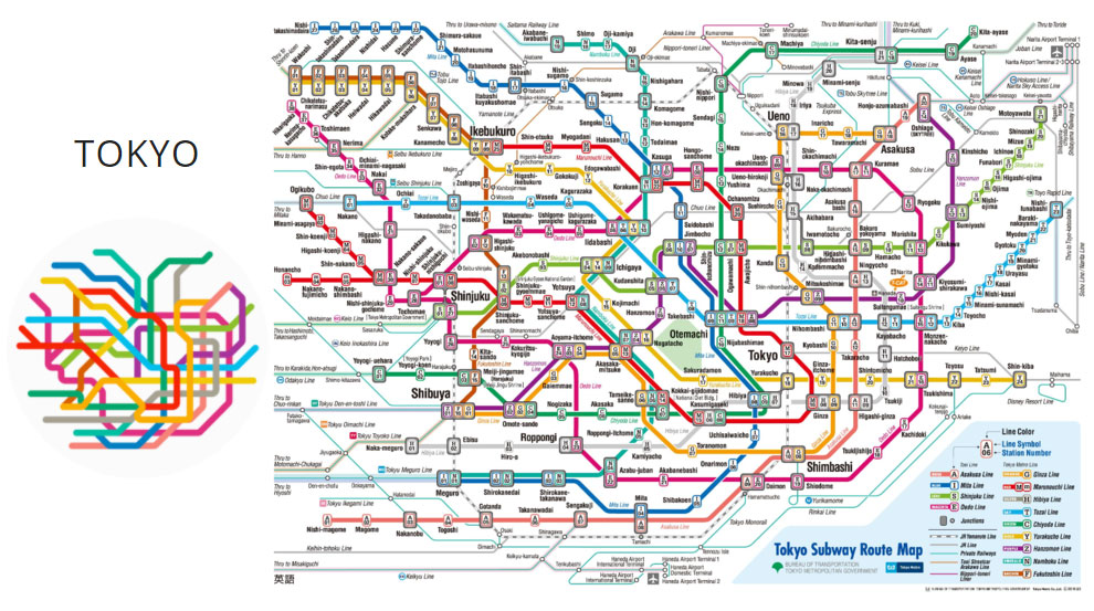 Graphic Designer Turns Transit Networks Around The World Into ...