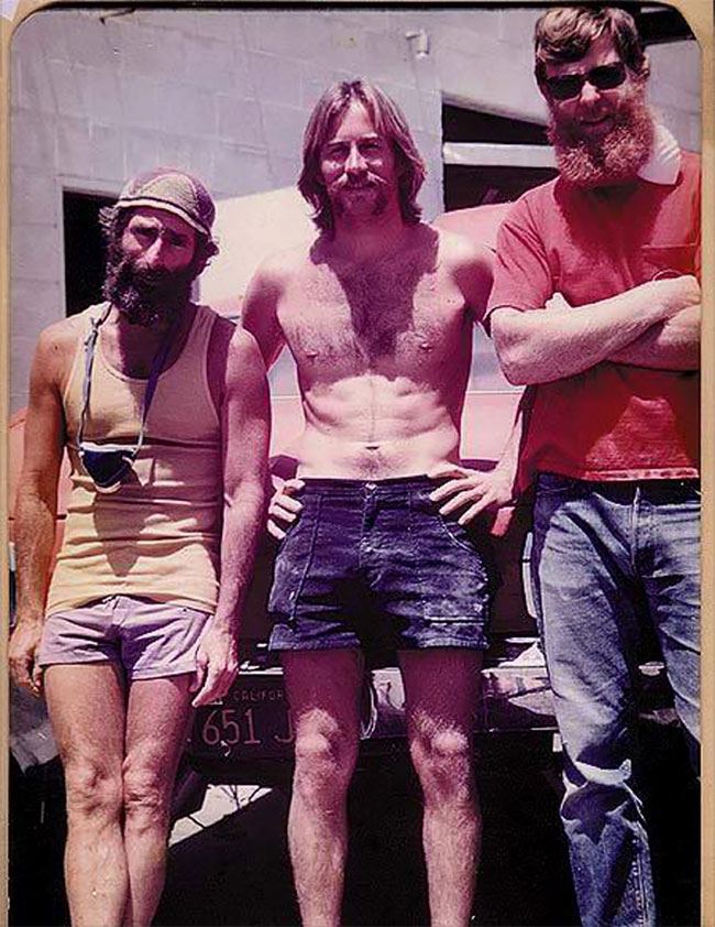 Men's shorts outlet in the 70s