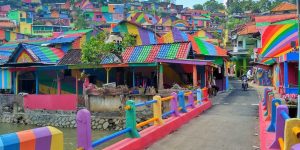 This Small Village In Indonesia Is Literally Made Out Of Rainbows