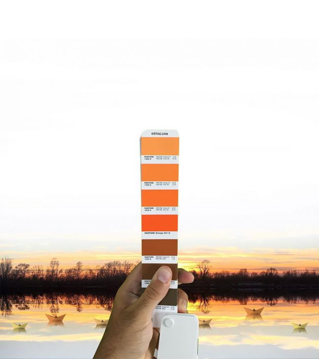 Graphic Designer Andrea Antoni Finds Pantone Colors In The Natural ...