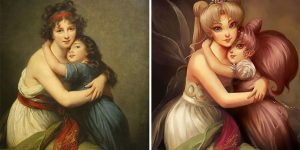 Classical Paintings Are Getting A Geeky Makeover And It’s Better Than The Original