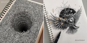 This Cambodian Artist Is Taking Doodling To Another Level