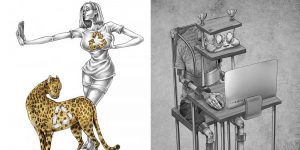What’s Wrong With Today’s Society Captured In Though-Provoking Illustrations By Al Margen