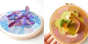 The Delicate 3D Embroidery Of Justyna Wolodkiewicz
