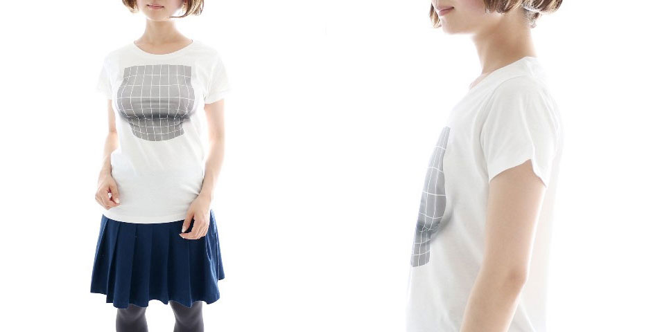 Japanese novelty T-shirt creates optical illusion of breasts , Women News -  AsiaOne