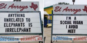 This Restaurant Changes Their Hilarious Sign Every Day