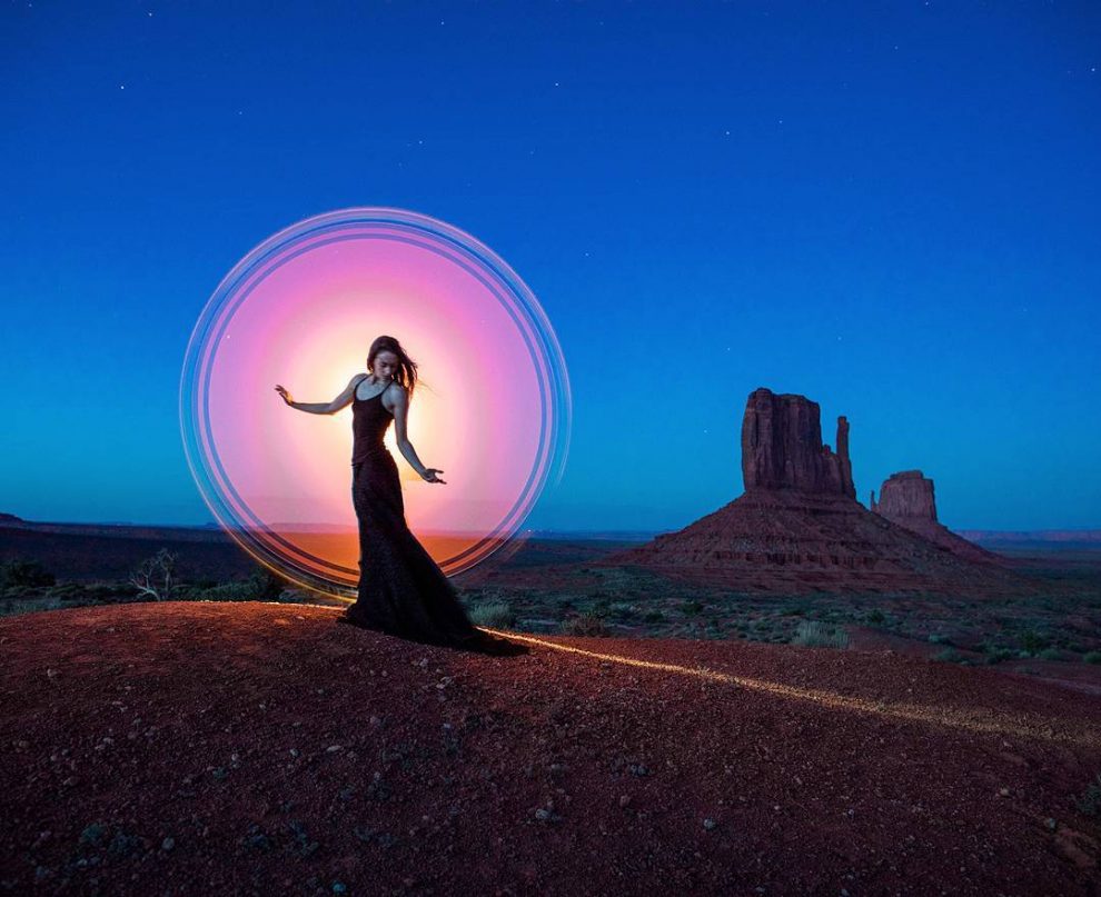 Light-Painting Photography by Eric Paré