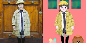 Father Draws Cartoon Childhood For His Daughter